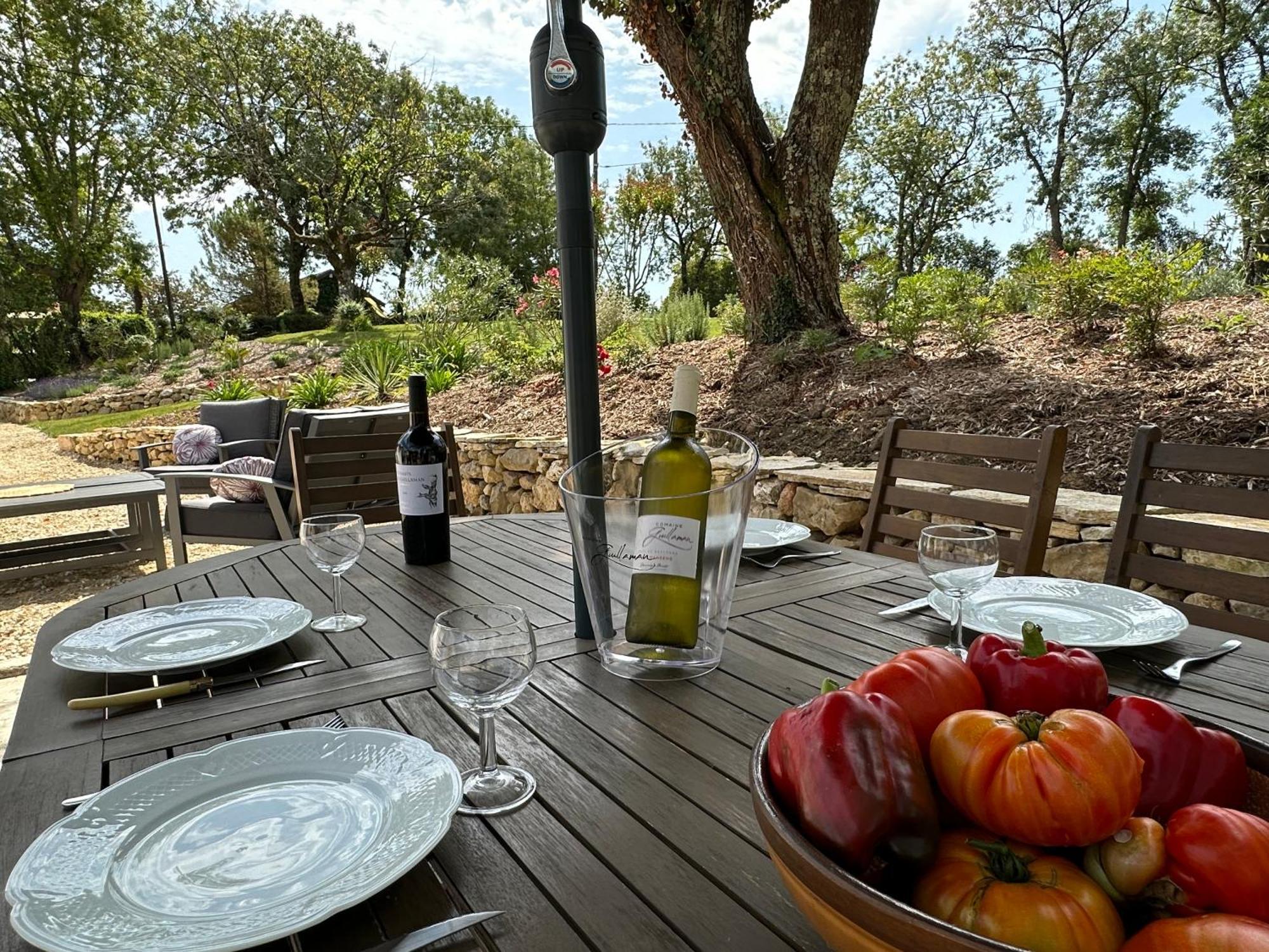 Maison De Vacances Gondrin Esterno foto